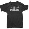 Miles Davis Official T-Shirt - Trumpet Logo Tee - Mens, Short Sleeve Cotton T-Shirt, Crew Neck,