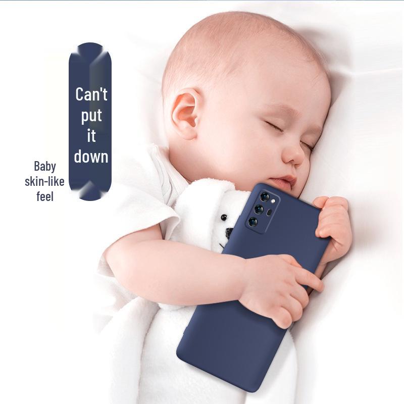 Compatible Huawei Honor V30 Pro Protective Case, Full-Coverage, Anti-Drop Liquid Silicone Cover