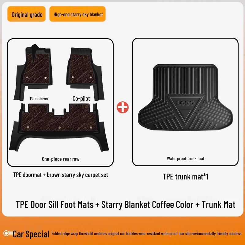 2026 Roewe i5 TPE Full Coverage Floor Mats & Seat Covers Car Decor