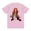 Chappell Roan-Le T-shirt Subway Manches Courtes 100% Coton T-shirt d'Été Impression Graphique T-shirt Vêtements Hip Hop Punk Hauts