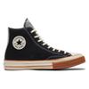 Converse 1970s Chuck Taylor All Star Comfortable Versatile High-Top Canvas Shoes Unisex Sneakers Black Brown 169843C