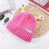 Big Head Funny Knitted Hat Cute Frog Wool Hat Women Autumn and Winter Warm Hat Women New Cold Hat