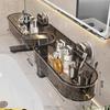 Suction Cup Washbasin Non Perforated Wall Mounted Storage Rack
