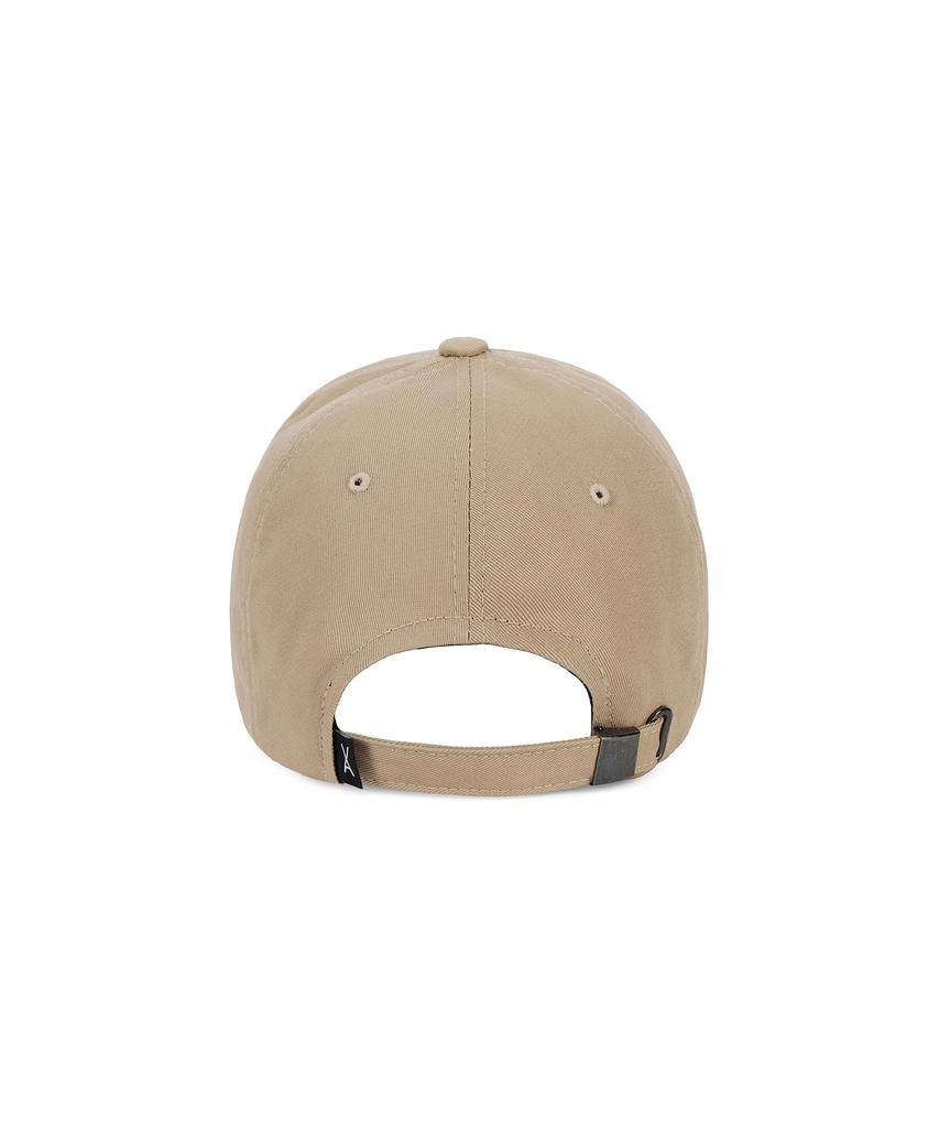 Bajal [Unisex] 3D Monogram Logó Túlméretezett Baseball sapka Bézs