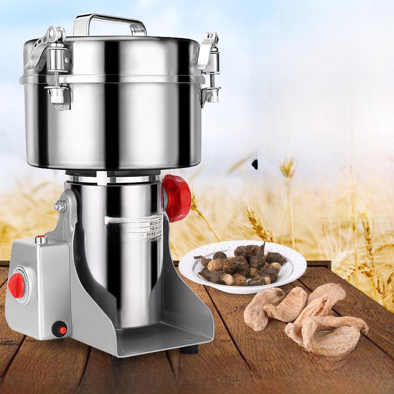 Crusher Household Small Spice Grinder - Compact Steel Mill for Grains