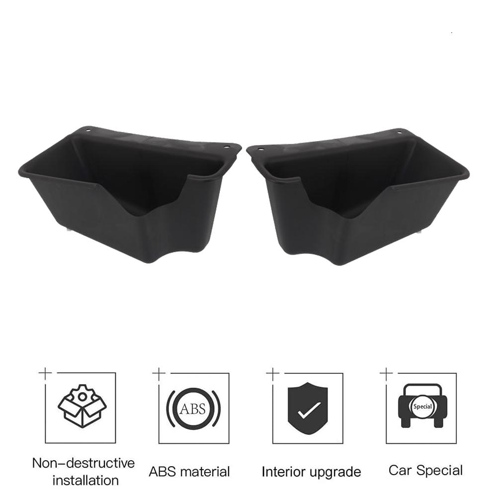 1 Paio Scatola di Espansione Per Jeep Wrangler JK 2007-2017 JL 2018+ Organizzatore Bagagliaio Posteriore Accessori Interni Scatola Portaoggetti per Camion