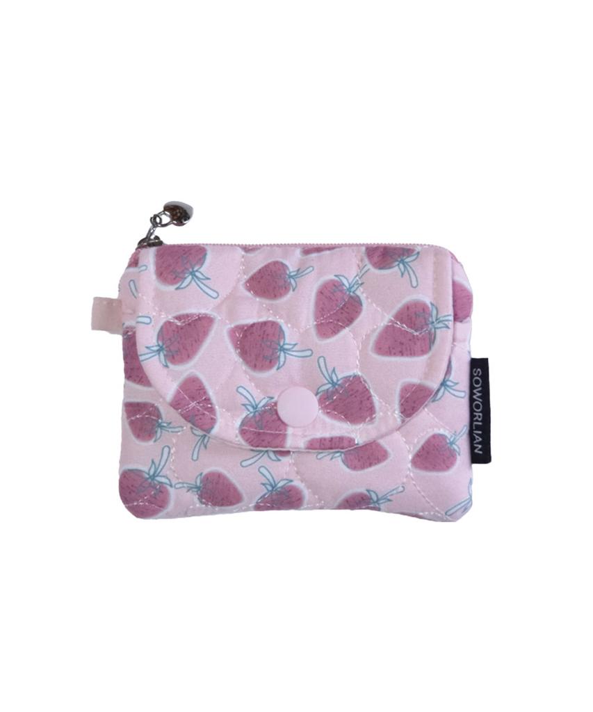 Soworlian Multi Card Wallet_Lovely Strawberry