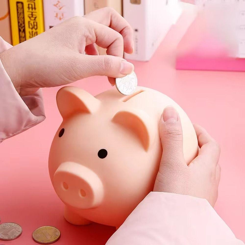 Mit Sparziele Zähler Sparschwein Wiederverwendbare Geldsparbox für Hilft der Sparsamkeit