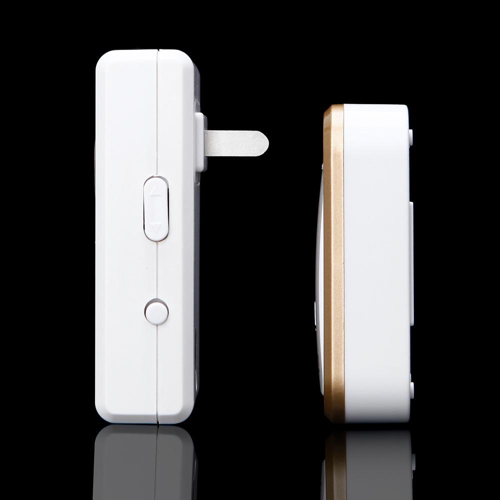 Wireless Smart Home Doorbell: AC Digital Music, Long-Range, Waterproof, One-to-One Remote Control
