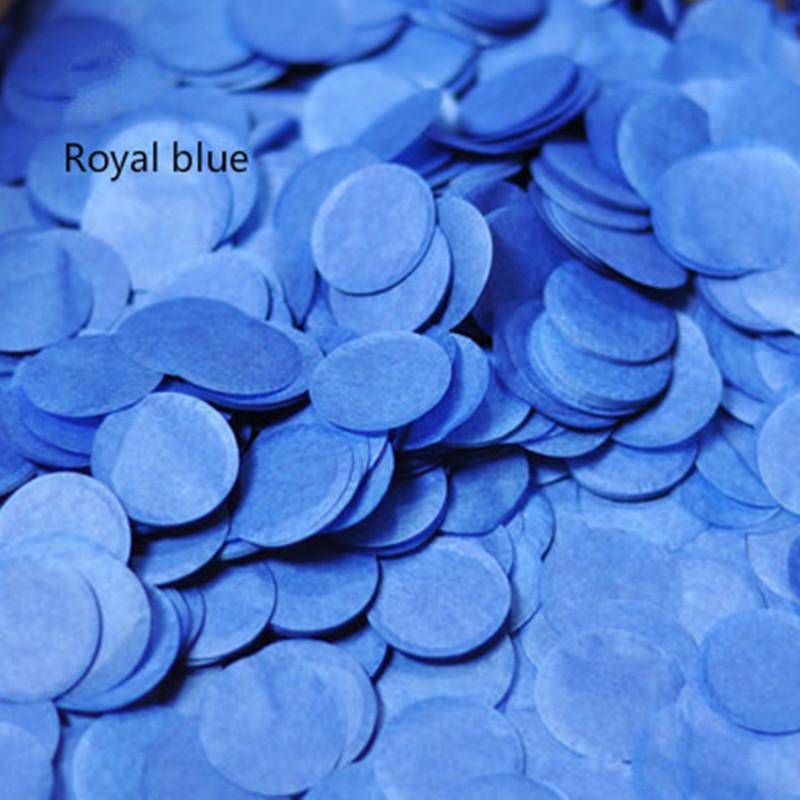 MIT 1 Inch Bright Colors Round Tissue Paper Confetti Sprinkles for Balloon Wedding Birthday Party Decor