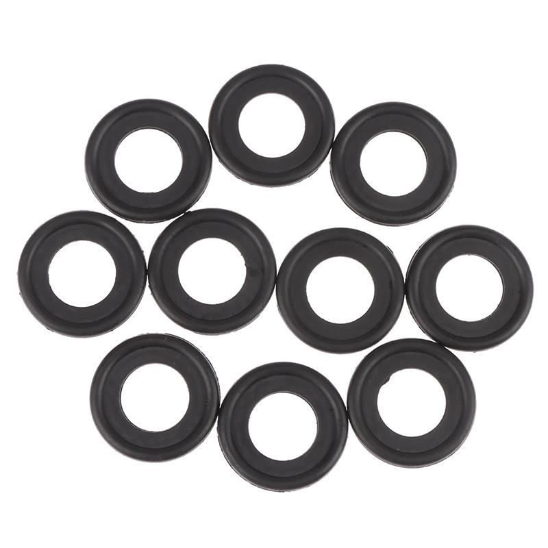 10 יחידות אטם טבעת גומי (O-ring) לפקק ניקוז אגן שמן תואם ל-Buick Vauxhall Gmc Ford Opel Corvette Holden Land Rover Oldsmobil