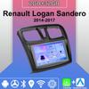 Android Carplay bilradio for Renault Logan Sandero 2014-2017 multimediaspiller hovedenhet stereo GPS-navigasjon BT WIFI 2+32GB