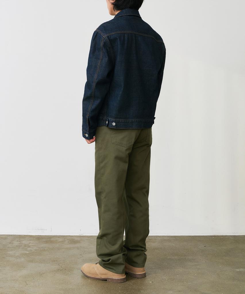 DENMADE Den0657 Crease Chino Pants(Olive)