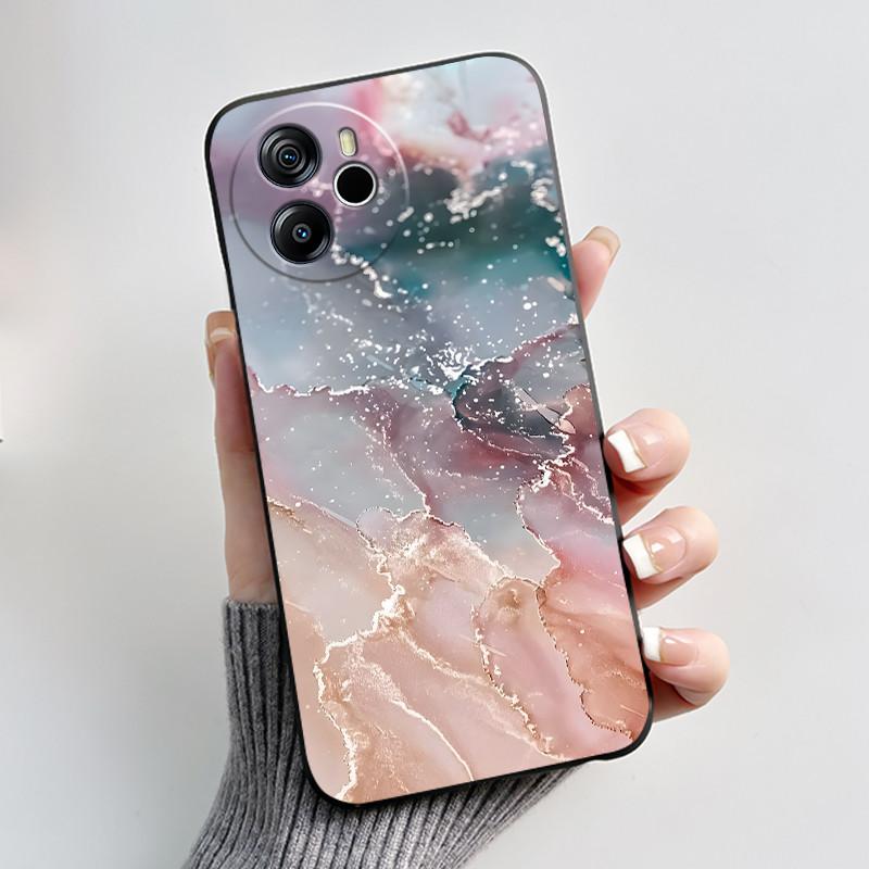 För Blackview Oscal Tiger 12 6.78" 2023 Blackview Shark 8 Baksida Telefonfodral Lyxigt Sött Kärlek Kanin Roligt TPU Mjukt Silikonfodral