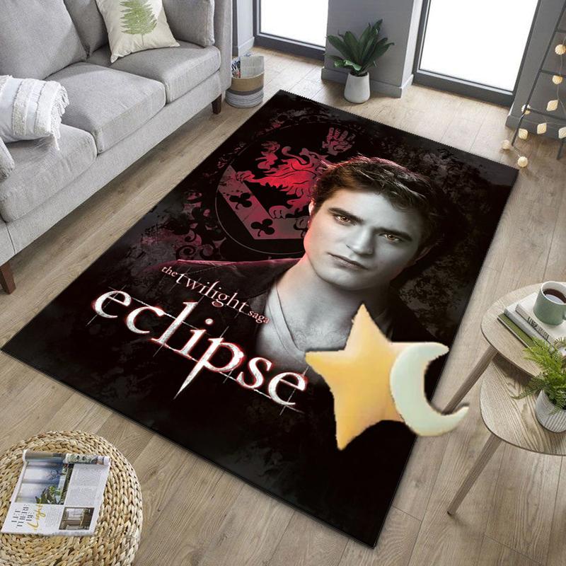 Eclipse Twilight vampire Office Rug Chair Mat, Game Carpet, Suitable for Front Door, Bedroom, Living Room, Desk, Holiday Gift