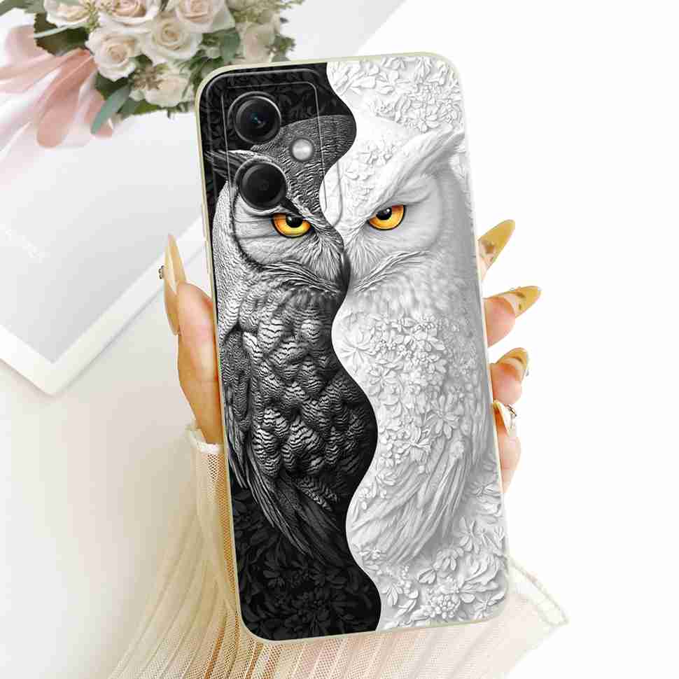 Fashion Paint For Redmi Note 12 5G 22111317I Case Cartoon Panda Silicone Cover For Redmi Note12 Note 12 5G 22111317G Phone Shell