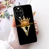 For Huawei Nova 15 Pro 15Ultra 2026 Fashion Crown Letter Phone Case For Huawei Nova15 15 Ultra 15Pro Soft Silicone TPU Cases