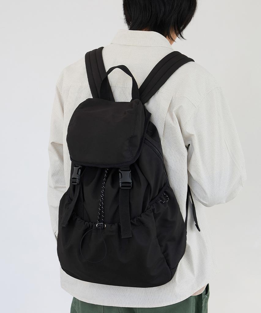 Madgoat City String Backpack_Black