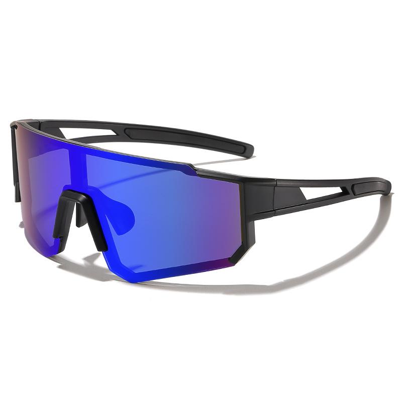 New Outdoor Cycling Glasses, One-piece Bicycle Windshield Sunglasses