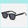 Retro Tortoise Shell Round Sunglasses With Uv400 Protection For Outdoor Activities And Fashion Style