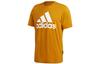 T Shirts Men's Gold Crew Neck Moderate Straight Fit GC7347