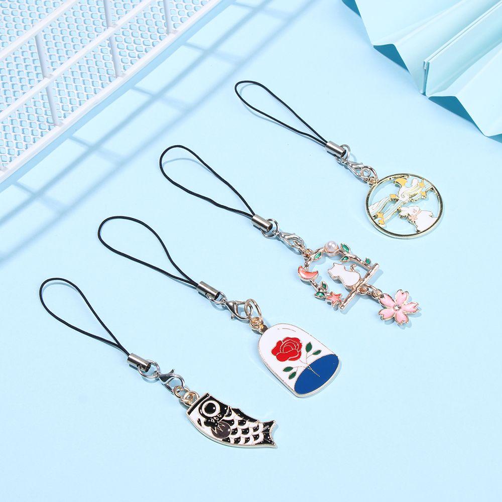 Gift Bag Accessories Cat Mini Phone Case Pendant Cute Flower