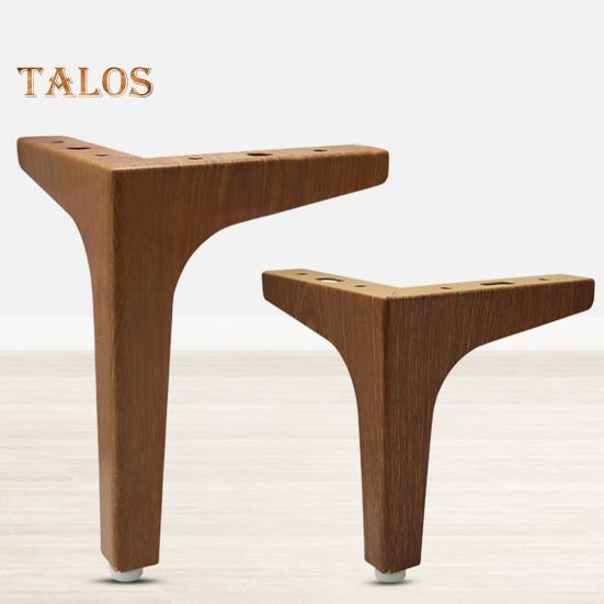 4Pcs Metal Furniture Legs 200kg Load-capacity Rust Resistant Easy To Install Triangle Furniture Feet DIY Replacement Parts