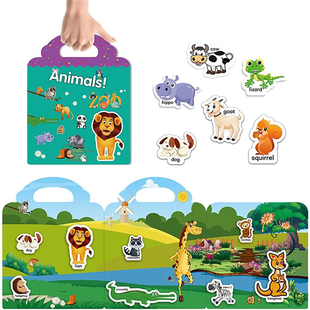 Busy Book For Boys And Girls To Develop Learning Skills Quiet Book Preschool Educational Travel Toy Gift For Toddlers