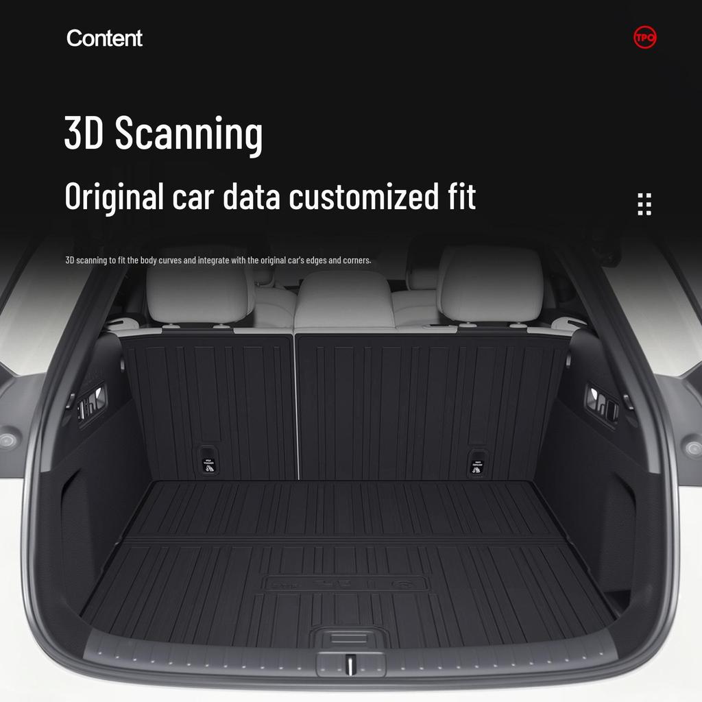 Ideal Waterproof TPE Trunk Mat for I6: Interior Modification Accessory