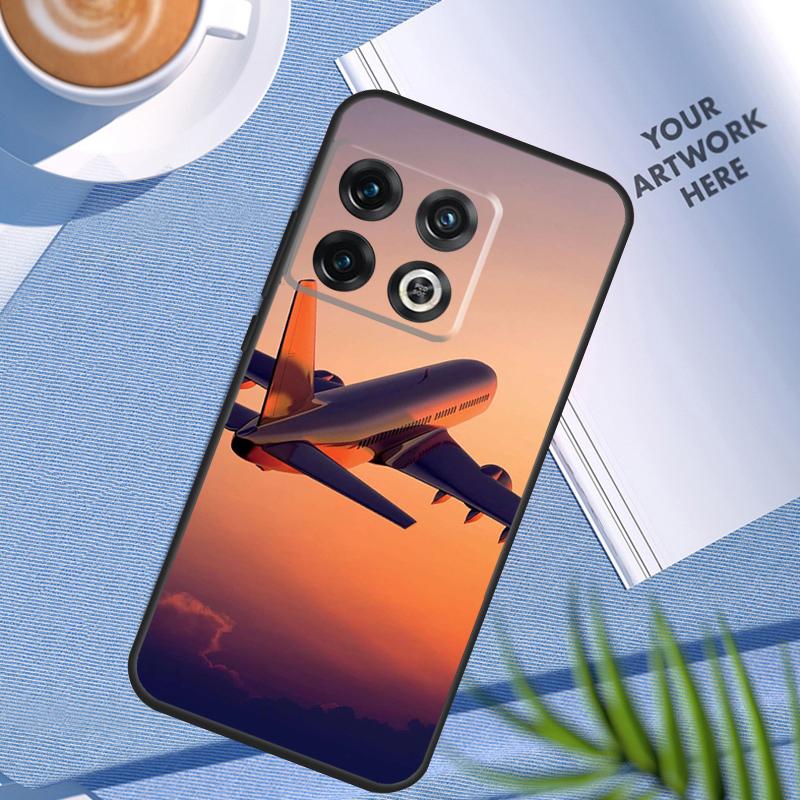 Étui Housse Avion Avion Pour OnePlus 12R 10T 10R 9R 8T 12 11 9 10 Pro Nord CE 3 Lite 2 2T CE4 N10 N20 N30