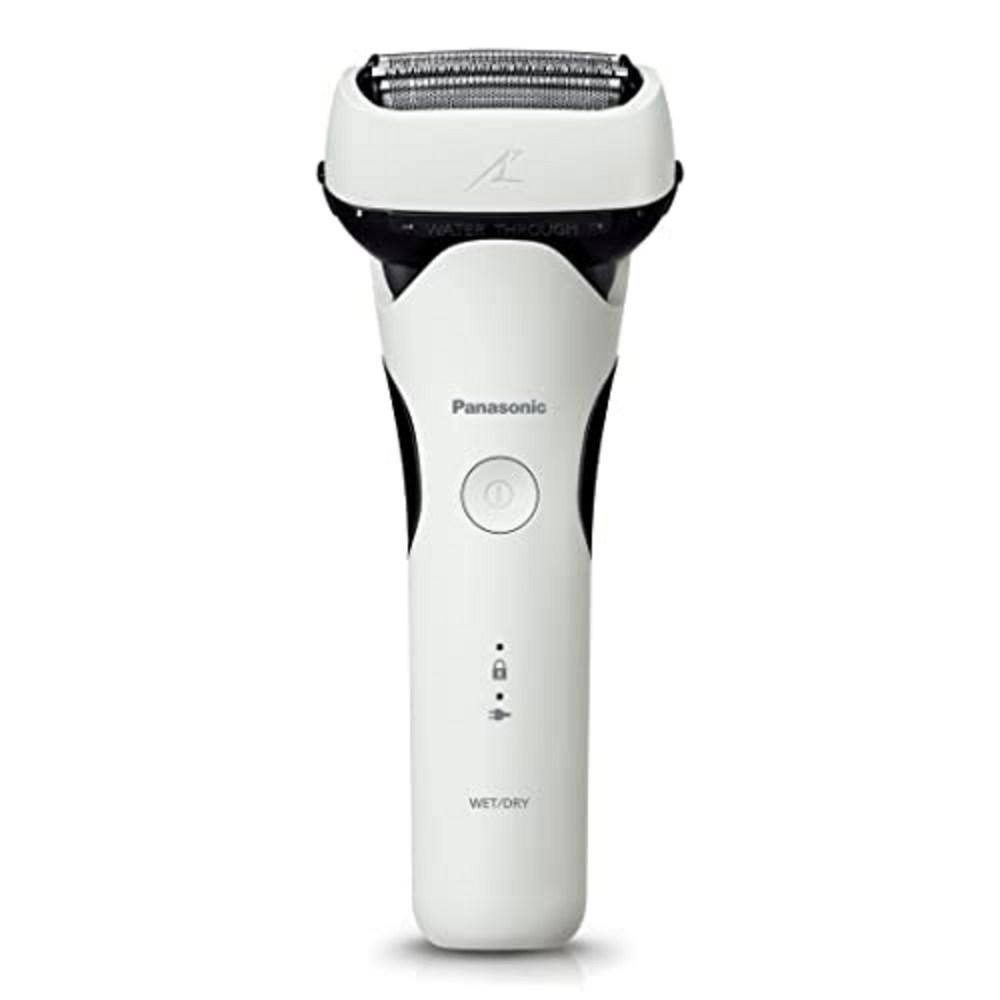 Panasonic Men's Razor Ram Dash 3 Blades White Bath Shaving Available ESLT2BW