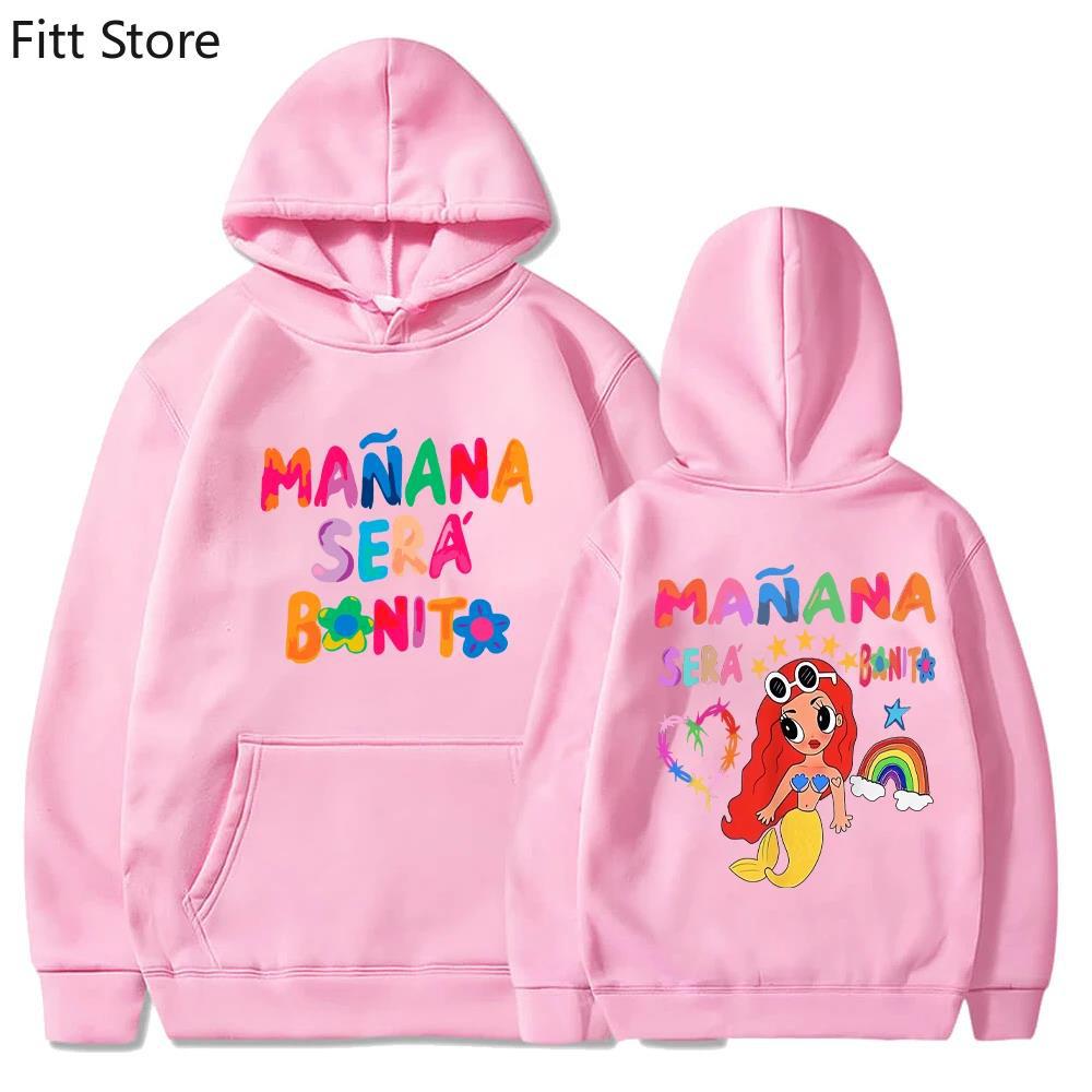 Damen-Sängerin Karol G Hoodies Manana Sera Bonito Aufdruck