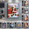 5D DIY Diamond Embroidery Christmas Tree Santa Snowman Diamond Painting Mosaic Home Decoration