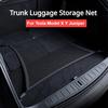 Plasă portbagaj auto pentru Tesla Model X Model Y Juniper Organizator depozitare Plasă spate Buzunar elastic pentru bagaje și cargo Plase cu cârlige Accesorii
