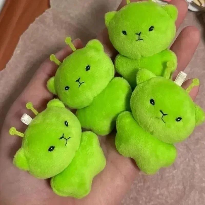 Mini Alien Cat Plush Pendant Key Chains