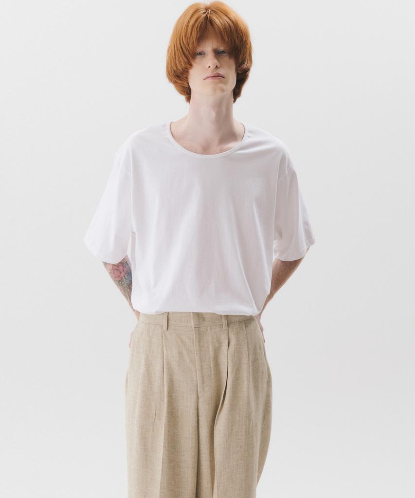 TRIP LE SENS Basic U-Neck Silket Cotton T-Shirt_10 Color (Ac Type)