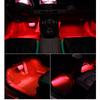 1 To 2/4 Car Neon Light Foot Light Led Interior Backlight Cigarette Lighter Usb Atmosphere Lamp Auto Decorative Lamp