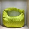 Luxury Zipper Clutch Woven Leather Bags For Women  Fashion Shoulder Lady's Hobo Hand Clutch Bag Soft Hobo Tote Bag