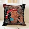 Rapper W-Wiz K-Khalifa Personalized Pillow Cover Kids Bedroom Wild Party Decor Pillowcase Kid Birthday Shower Gift