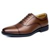 Foxsense Leggero Vera Pelle Business e Comodo per Scarpe Eleganti con Interno e Taglia Formale Scarpe da Uomo, Idrorepellente, Traspirante,