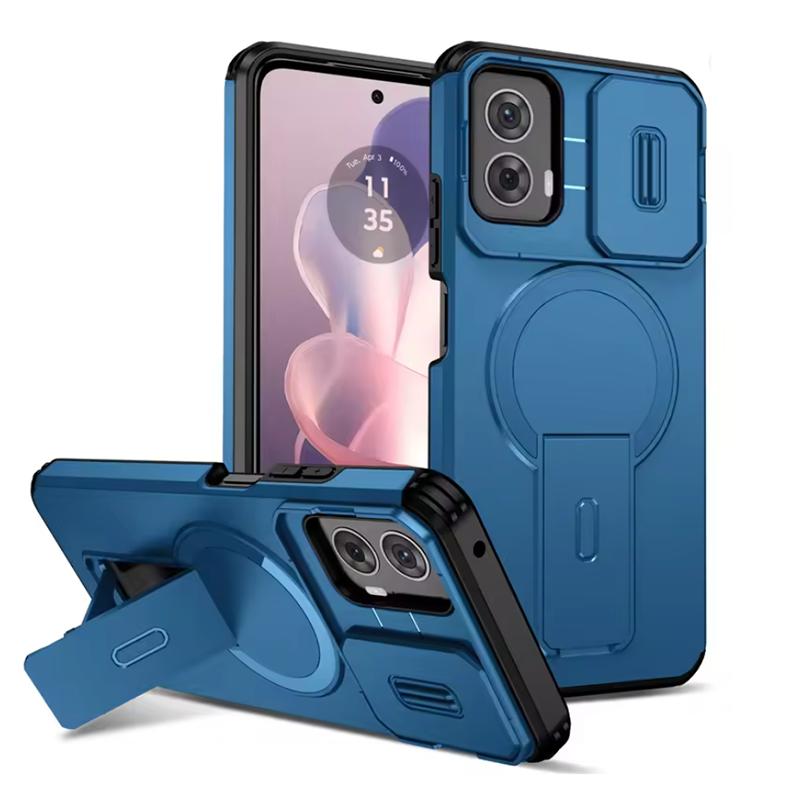 Armor Funda For Motorola Moto G Play Stylus Power Edge 2026 2026 Case Slide Camera Lens Protector Coque Wireless Charging Cover