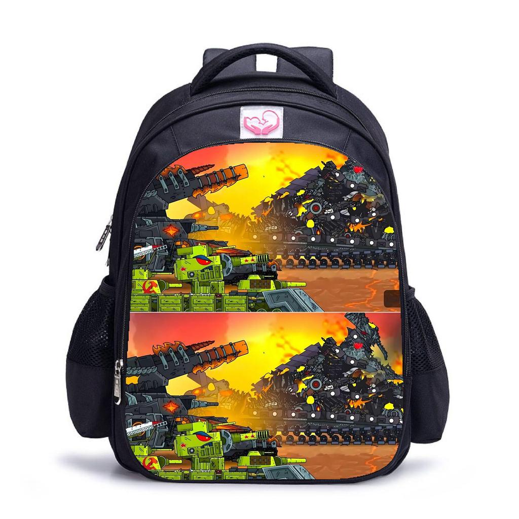World of Tanks Schultasche: Kinder-Freizeitrucksack mit großem Fassungsvermögen in drei Größen