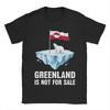 2026 Greenland Is Not For Sale Graphic T Shirts Unisex Women  Tee Shirt Clothes