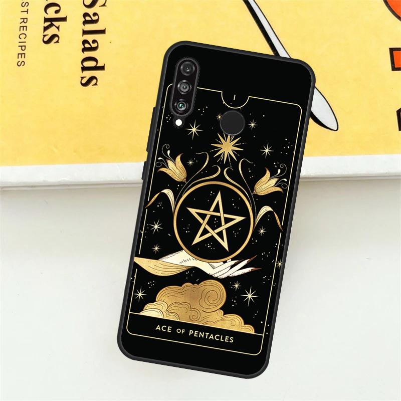 Witches Moon Tarot Mystery Totem Cover For Huawei Nova 5T 9 10 SE 11i 8i 7i 3i Y61 Y91 Y60 Y70 Y90 P20 P40 Lite P30 Pro Case
