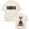 Radiohead Return To The Road Europatour T-Shirt Herren Rock Vintage T-Shirt Damen Gothic Oversized T-Shirts