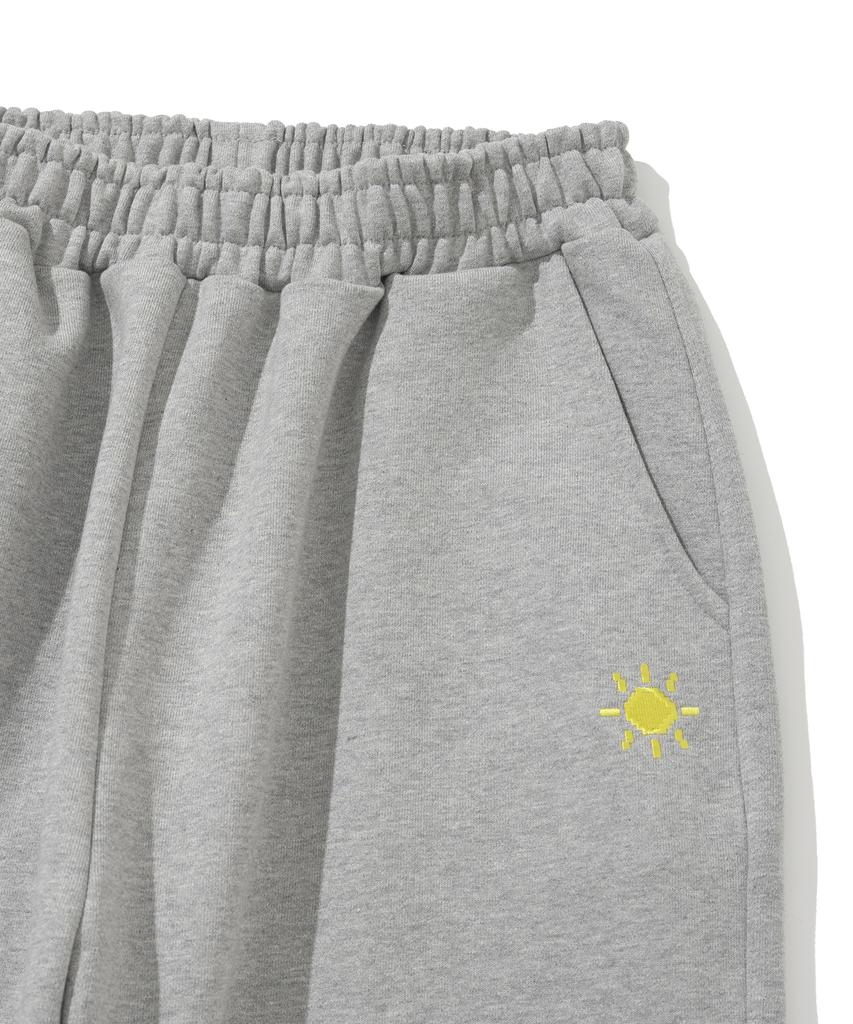 KNITTED Day Logo Sweatpants Grey