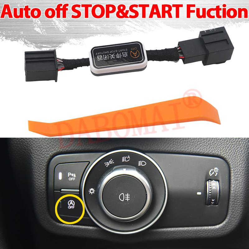 Pour Alfa Romeo Stelvio 949 2016- Dispositif d'élimination du système Start-Stop du moteur Prise de contrôle du capteur Fil d'annulation de l'arrêt