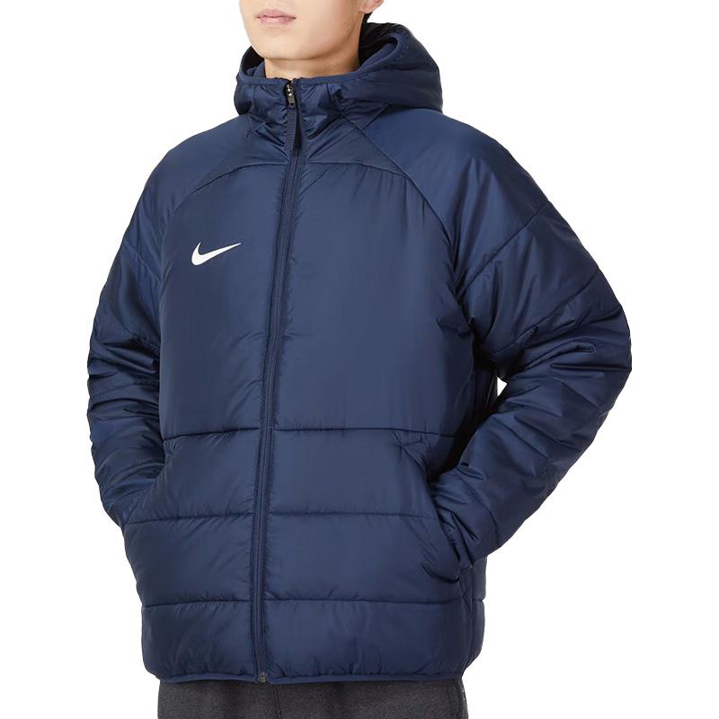 Nike Puffer Jackets Men's Blue Hooded Moderate Other DJ6311-451