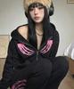 Graver [Unisex]Grave Heart Rits Hoodie_2 Kleuren