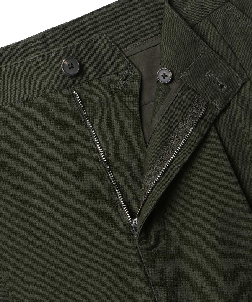Musinsa Standard Two-Tuck Wide Chino Pants [Khaki]